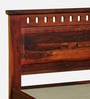 Zurndorf Sheesham Wood Single Bed In  Honey Oak Finish With Box Storage