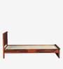 Zurndorf Sheesham Wood Single Bed in  Honey Oak Finish