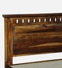Zurndorf Sheesham Wood Single Bed in  Provincial Teak Finish