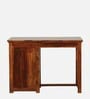Zurndorf Sheesham Wood Writing Table in Scratch Resistant Honey Oak Finish