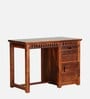 Zurndorf Sheesham Wood Writing Table in Scratch Resistant Honey Oak Finish