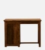Zurndorf Sheesham Wood Writing Table in Scratch Resistant Provincial Teak Finish Zurndorf Sheesham Wood Writing Table in Scratch Resistant Provincial Teak Finish