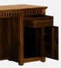 Zurndorf Sheesham Wood Writing Table in Scratch Resistant Provincial Teak Finish Zurndorf Sheesham Wood Writing Table in Scratch Resistant Provincial Teak Finish