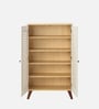 Zuvio 2 Door Shoe Rack In Oak Finish