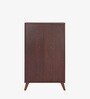 Zuvio 2 Door Shoe Rack In Rosewood Finish