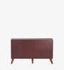 Zuvio 3 Door Shoe Rack In Rosewood Finish
