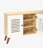 Zuvio 3 Door Shoe Rack In White Finish