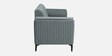 Zyra Waterproof Velvet 2 Seater Sofa In Fossil Grey Colour