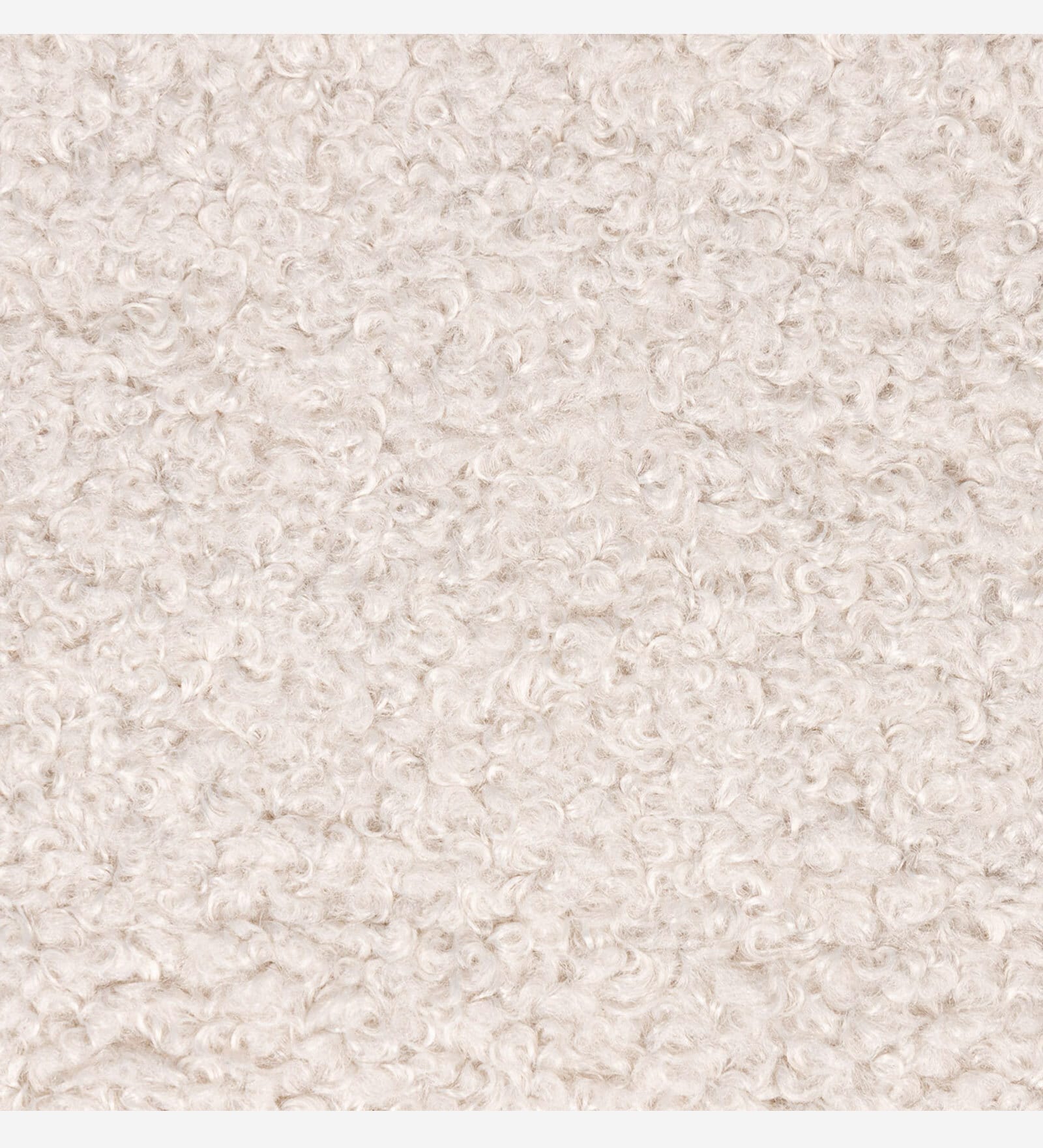 Zyra Boucle Fabric 1 Seater Sofa In Grey Colour