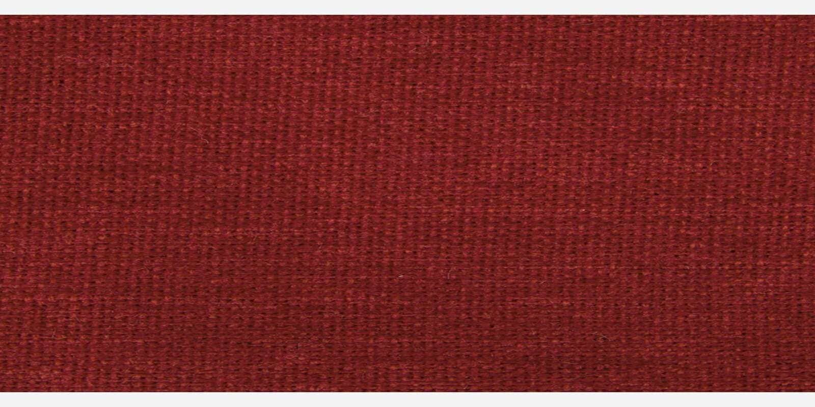 Zyra Chenille Fabric RHS Sectional Sofa (3 + Lounger) in Garnet Red Colour