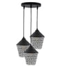 Zydo Black Metal Cluster Hanging Light