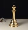 Gold Aluminium Zyntar King Chess Decorative