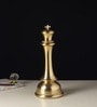 Gold Aluminium Zyntar King Chess Decorative