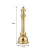 Gold Aluminium Zyntar King Chess Decorative