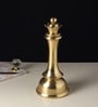Gold Aluminium Zyntar Queen Chess Decorative