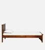 Zurndorf Sheesham Wood Single Bed in Scratch Resistant Honey Oak Finish