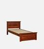 Zurndorf Sheesham Wood Single Bed in Scratch Resistant Honey Oak Finish