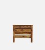 Zurndorf Sheesham Wood Single Bed in Scratch Resistant Provincial Teak Finish