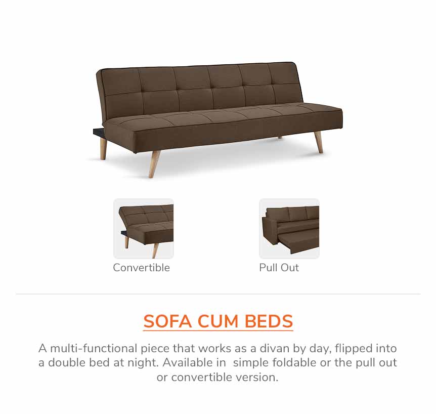 Buy Sofa Cum Bed Online at Best Price in India Pepperfry