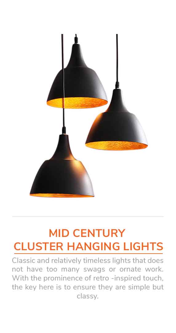 Mid Century Cluster Hanging Lights Buy Mid Century Cluster Hanging