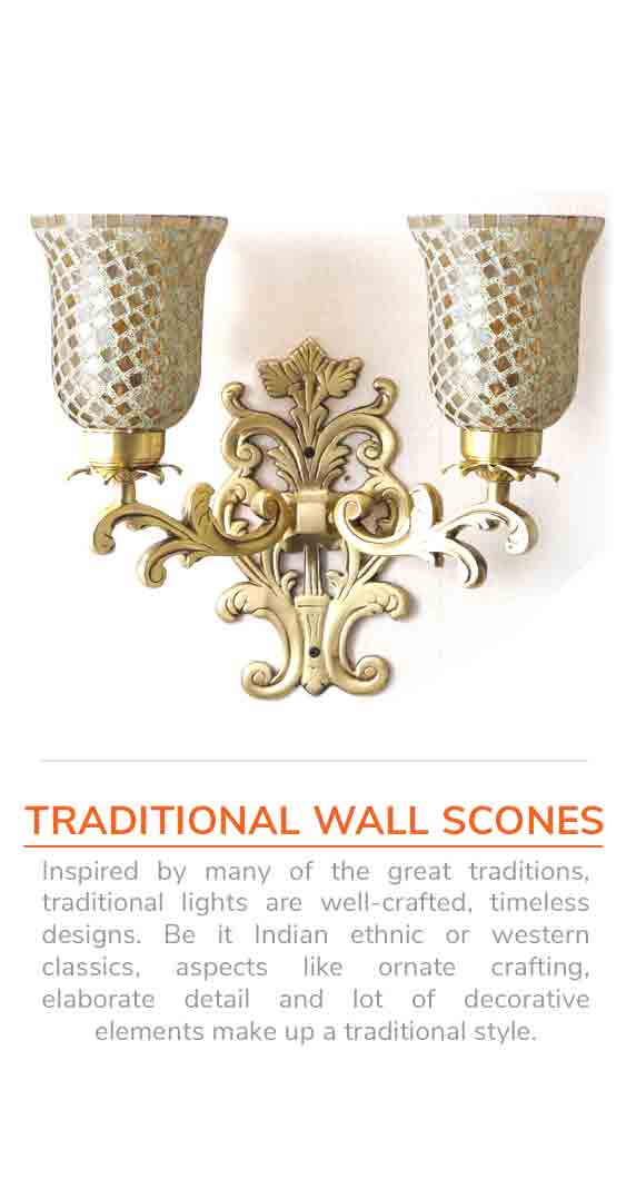 Two way Wall Mounted Lights: Buy Two way Wall Lights Online in India at