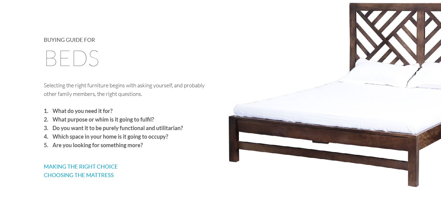 Beds Buying Guide