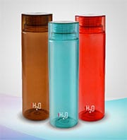 Cello H2O Unbreakable 1 L Bottles - Set of 3