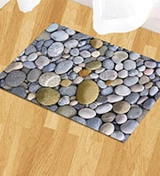 Multicolour Nylon Door Mat by Status 