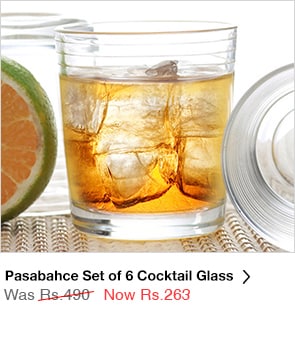 Pasabahce Set of 6 Cocktail Glass 