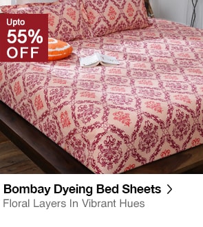 Bombay Dyeing Bed Sheets 