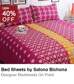 Bed Sheets by Salona Bichona