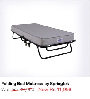 Folding Bed Mattress by Springtek 