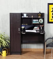 Nakamura Study Table with Cabinet by Mintwud