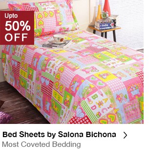 Bed Sheets by Salona Bichona 