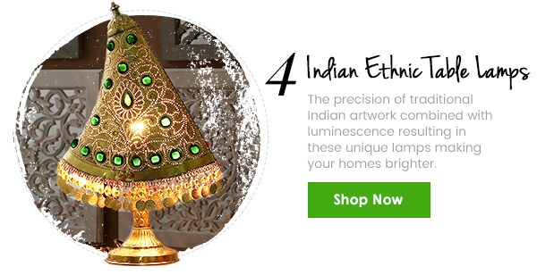 Indian Ethnic Table Lamps 