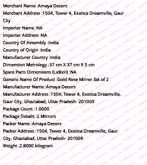 Buy Gold Glass & Iron Mirror Sets Online Mirror Sets Mirrors Home